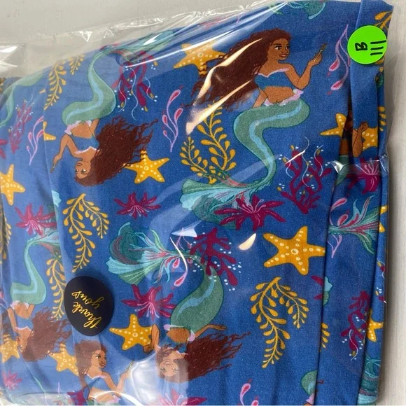 Hanna Anderson‎ x Disney Live-Action Cartoon Ariel Little Mermaid Dress Sz 12 - Picture 13 of 13